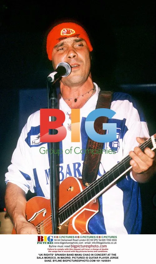 Spanish Band Manu Chao in Concert