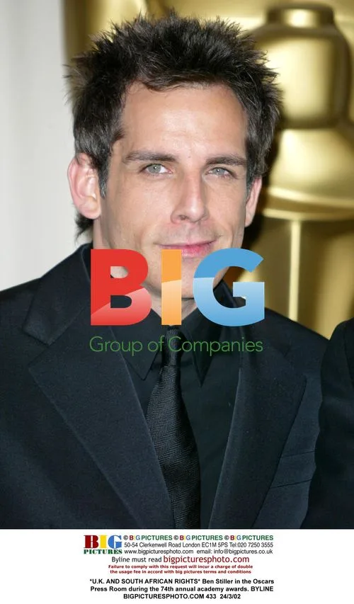 Ben Stiller at the 74th Oscars Press Room