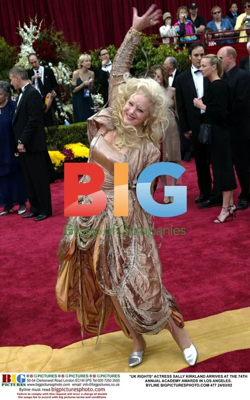 Actress Sally Kirkland at 74th Oscars