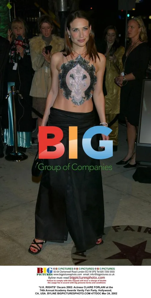 Actress Claire Forlani at Oscars 2002 Vanity Fair Party