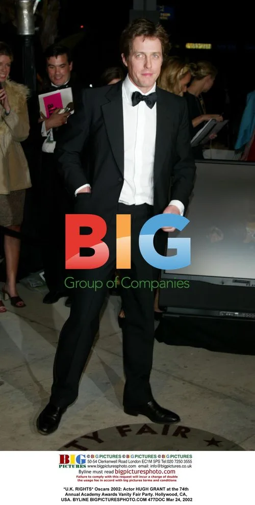 HUGH GRANT at 2002 Oscars Vanity Fair Party