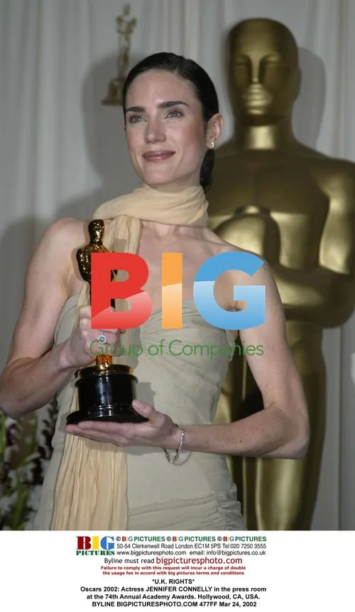 Jennifer Connelly at 2002 Oscars Press Room