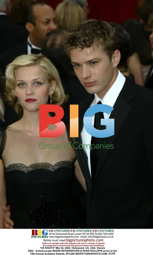 Reese Witherspoon & Ryan Phillippe at Oscars 2002