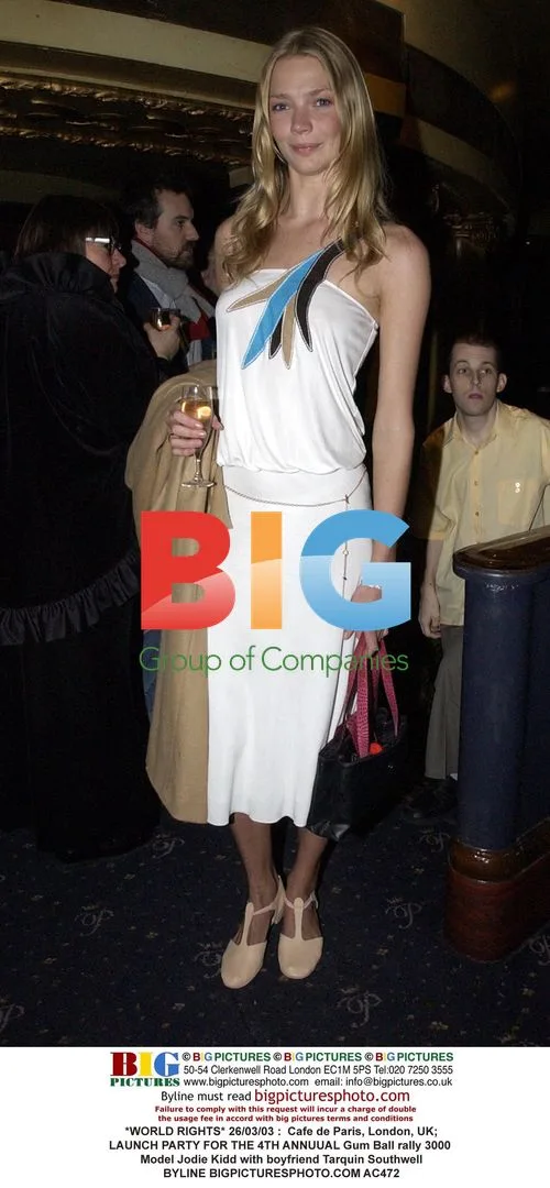 Jodie Kidd at Gum Ball Rally 3000 Launch