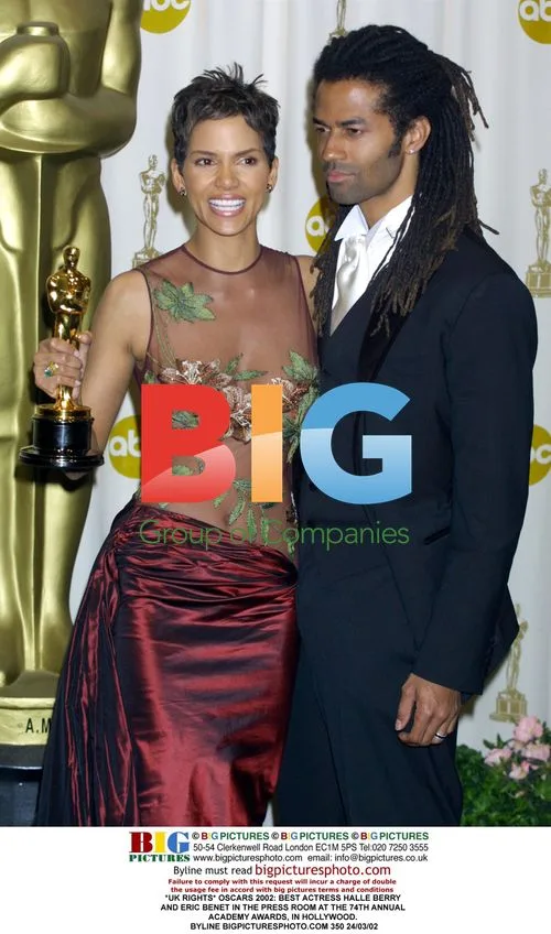 Halle Berry at Oscars 2002