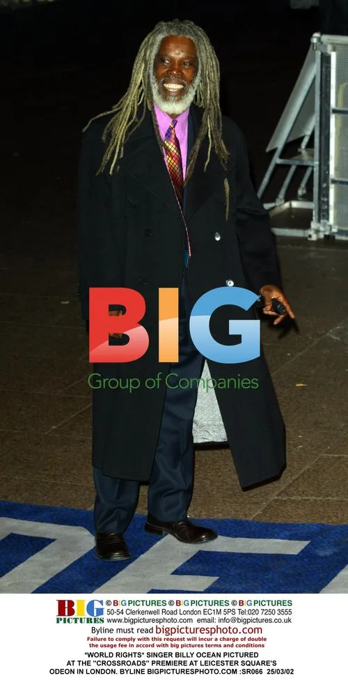 Billy Ocean at "Crossroads" Premiere