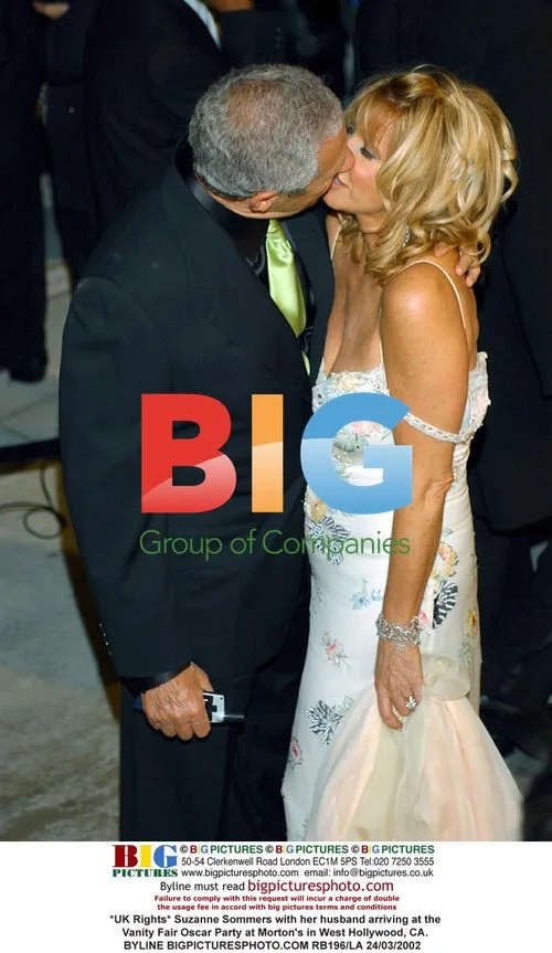 Suzanne Sommers and Husband at Vanity Fair Oscar Party