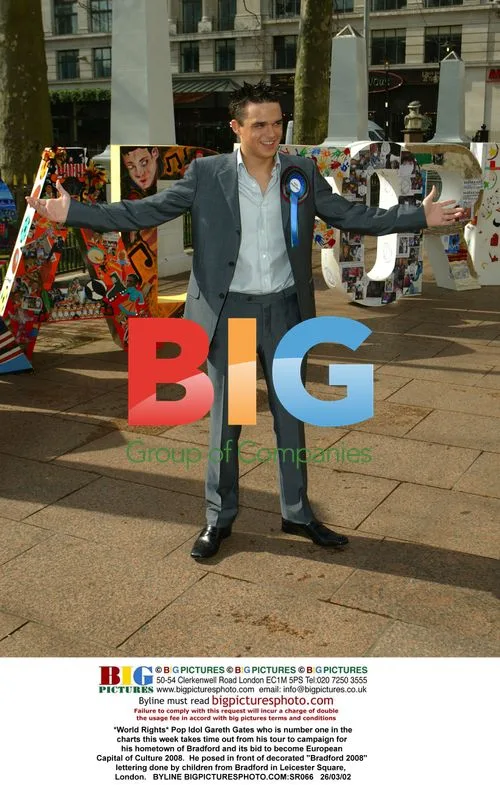 Pop Idol Gareth Gates Campaigns for Bradford