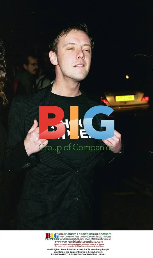 John Sim at '24 Hour Party People' Premiere