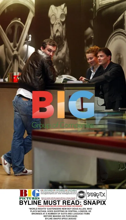 EASTENDERS Actor Doug Allen Shopping
