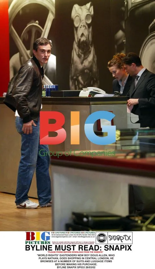 EastEnders' Doug Allen Shopping in London