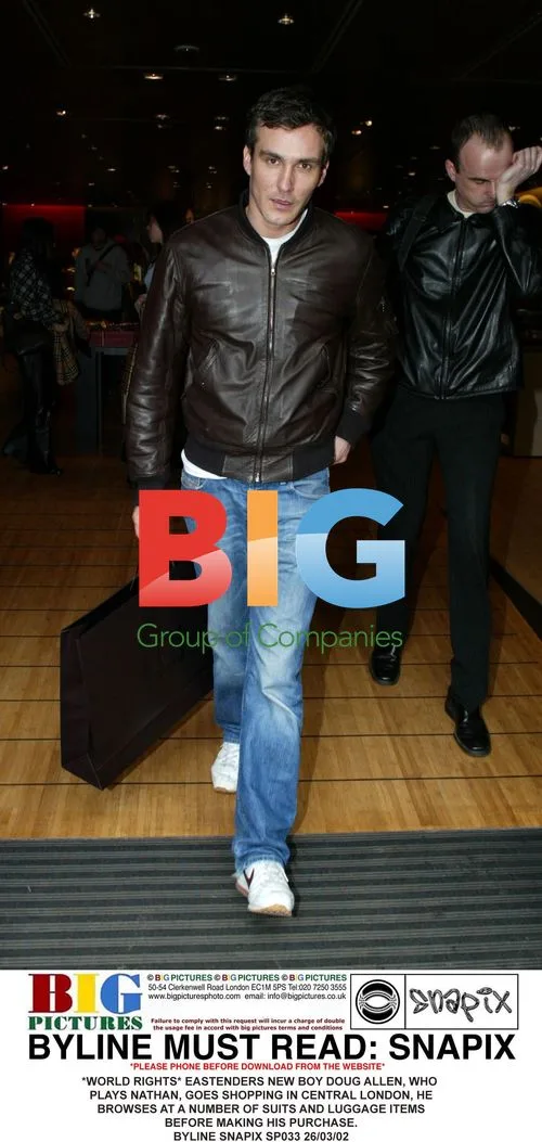 EASTENDERS' DOUG ALLEN Goes Shopping