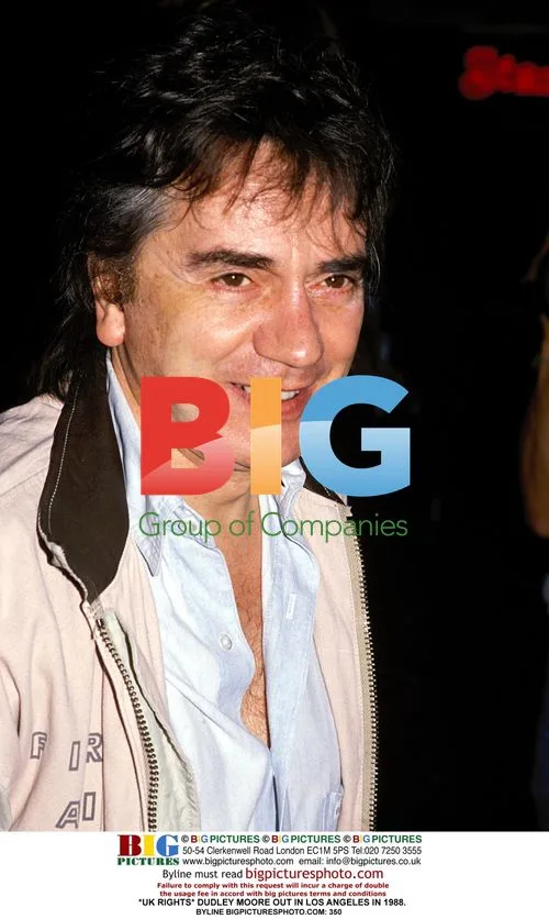Dudley Moore in LA in 1988
