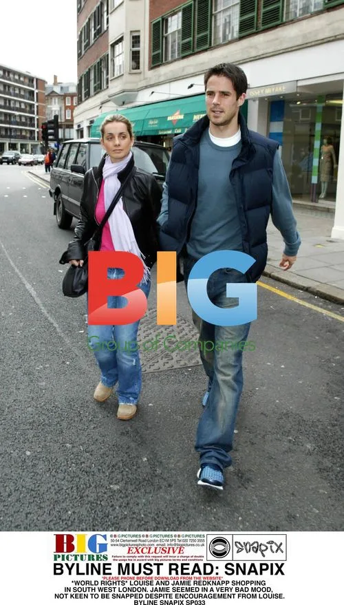 Louise and Jamie Redknapp Shopping