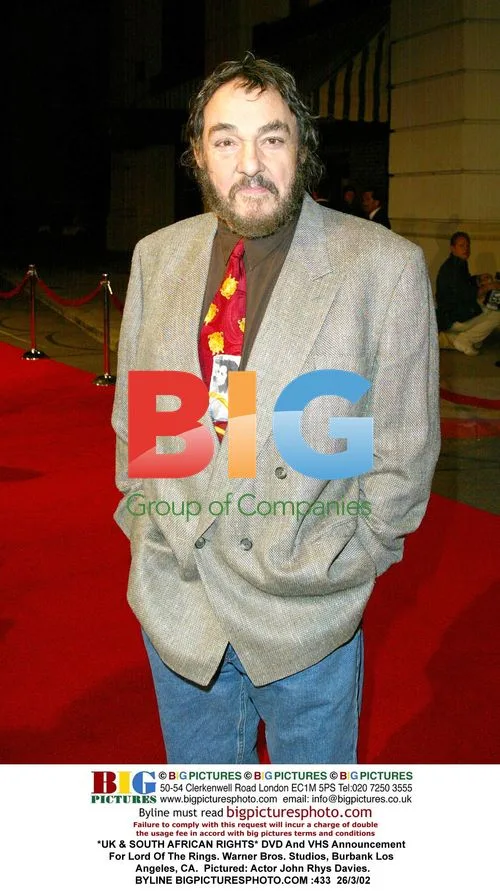 John Rhys-Davies at Lord of the Rings DVD Announcement