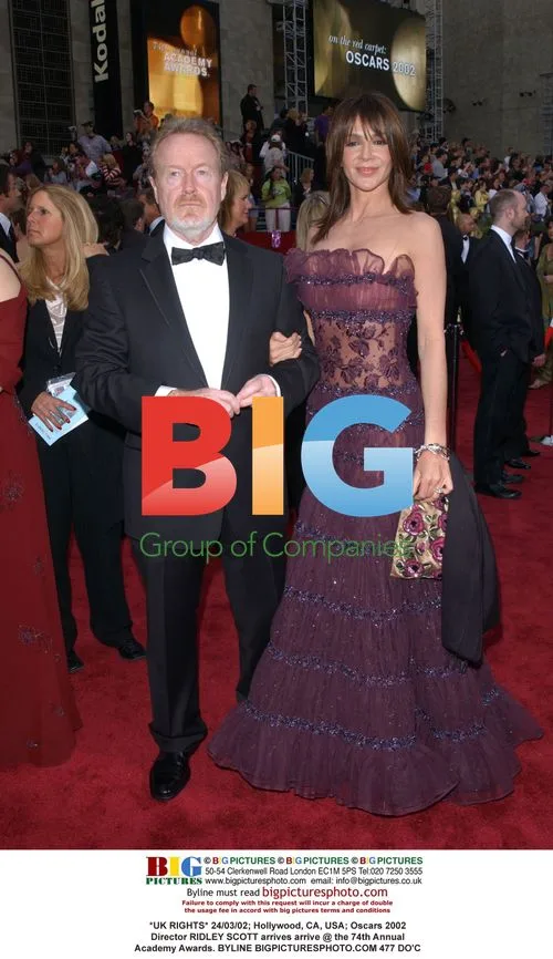 RIDLEY SCOTT arrives at the 74th Oscars