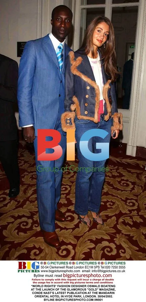 Oswald Boateng at Gold Magazine Launch
