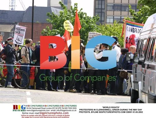 May Day Protests in Clerkenwell Green