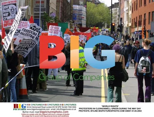 May Day Protests in Clerkenwell Green