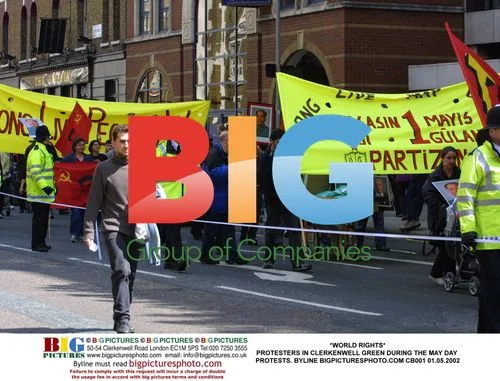 May Day Protests in Clerkenwell Green