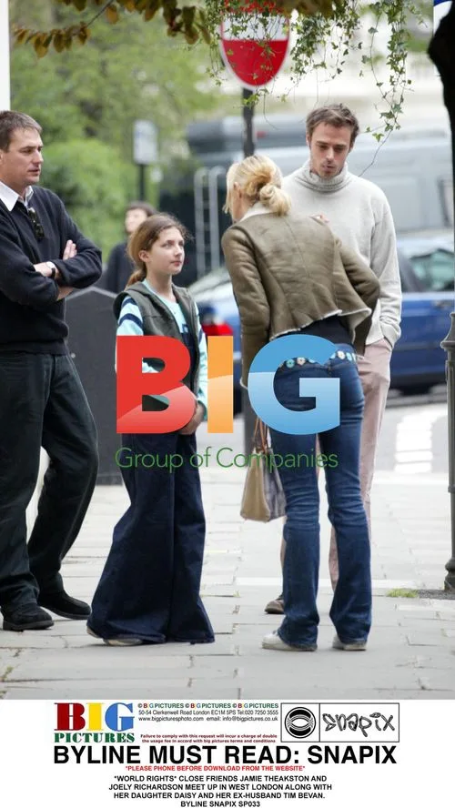 Jamie Theakston and Joely Richardson meet in London