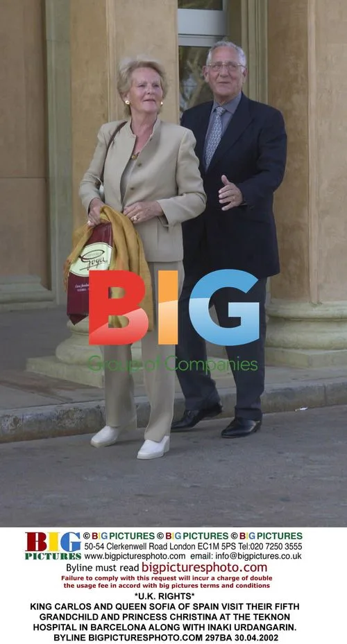 Spain Royals Visit New Grandchild