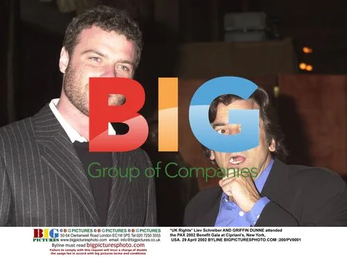 Liev Schreiber and Griffin Dunne at PAX 2002 Benefit Gala