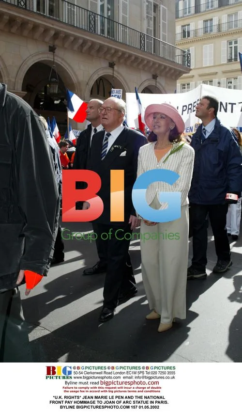 Jean Marie Le Pen pays hommage to Joan of Arc