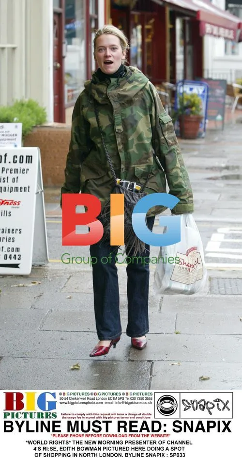 Edith Bowman Shopping in North London