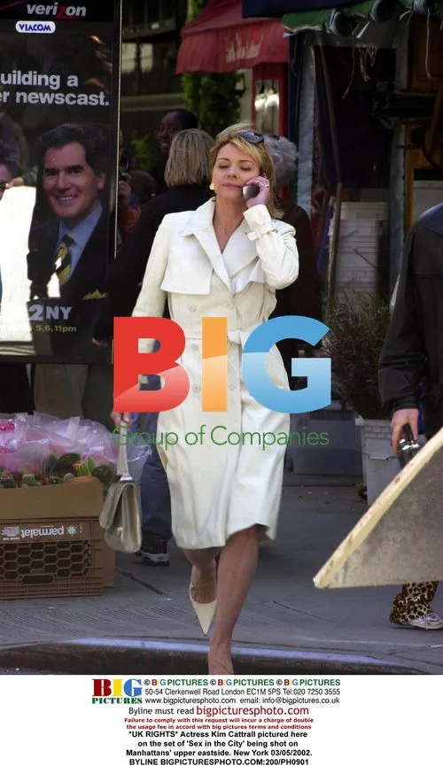 Kim Cattrall on 'Sex and the City' set in NYC