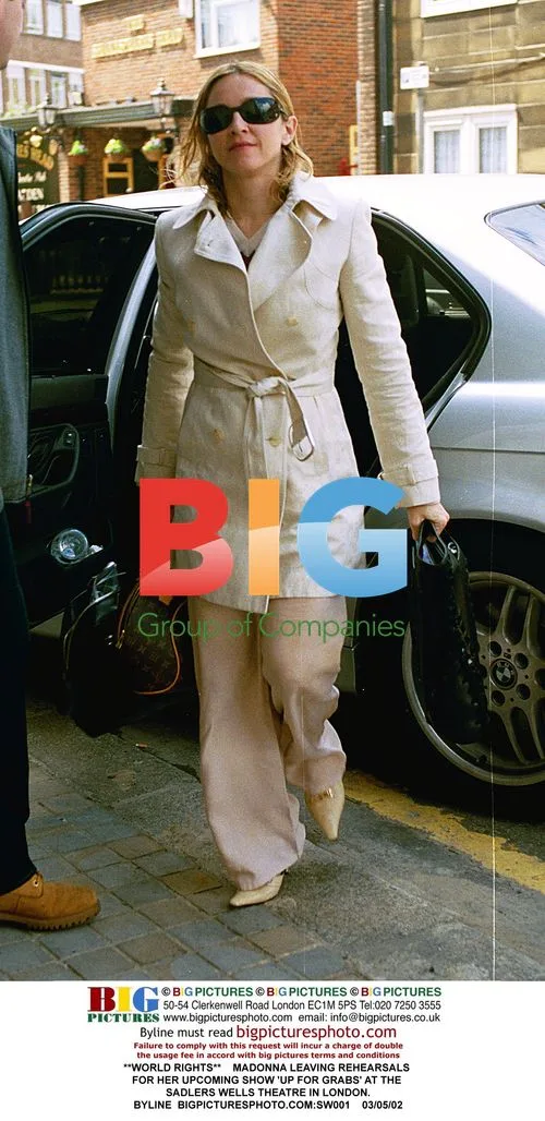 Madonna Leaving Rehearsals for 'Up for Grabs' Show