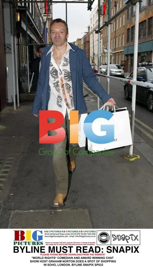 Graham Norton Shopping in London