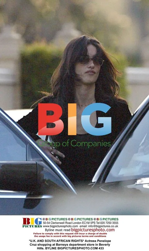 Penelope Cruz Shopping at Barneys