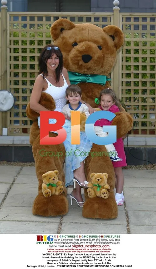 Linda Lusardi launches NSPCC fundraiser