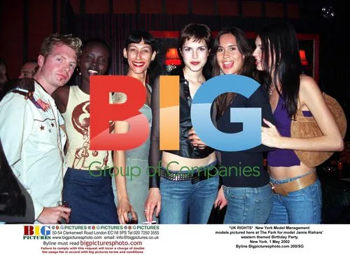 Models at Birthday Party in New York