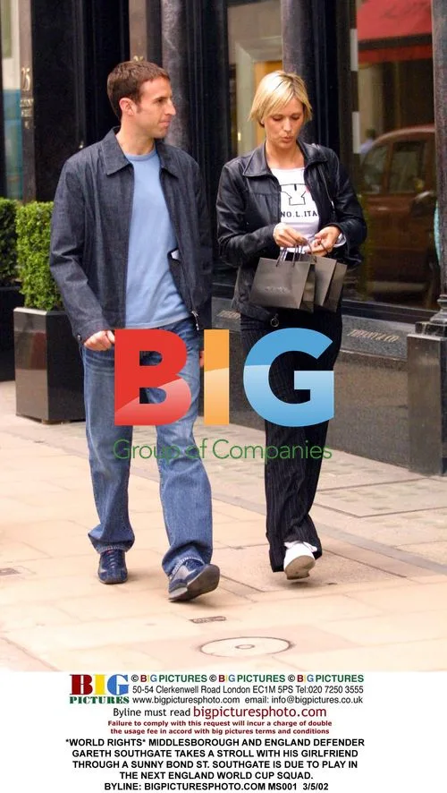 Gareth Southgate out with girlfriend