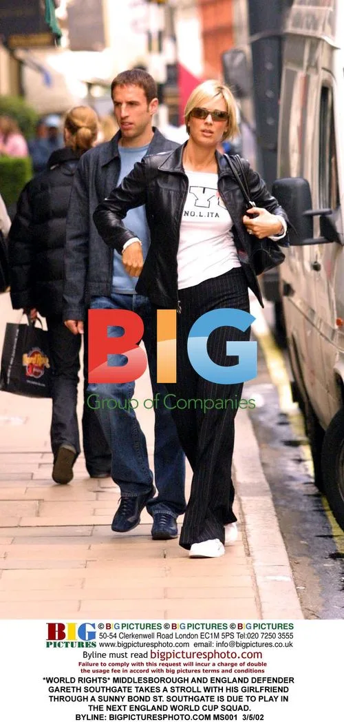 Gareth Southgate Out with Girlfriend