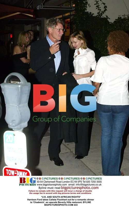 Harrison Ford and Calista Flockhart Dinner Date