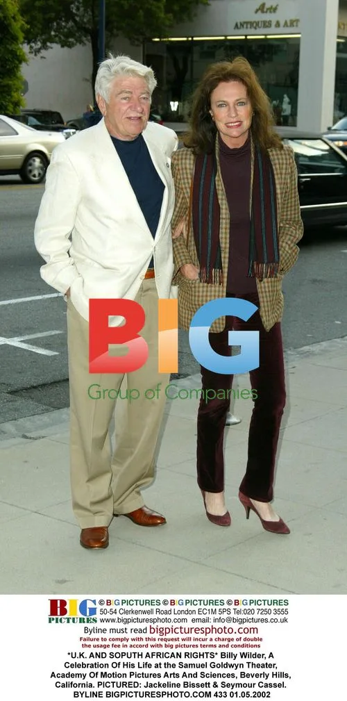 Jackeline Bissett & Seymour Cassel at Billy Wilder Celebration