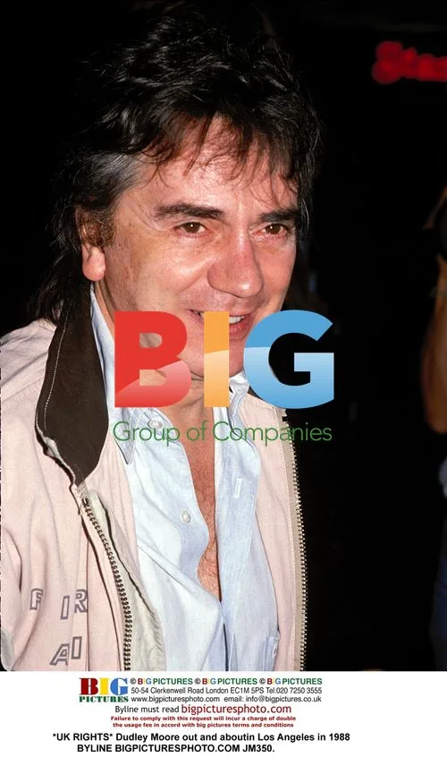 Dudley Moore in LA in 1988