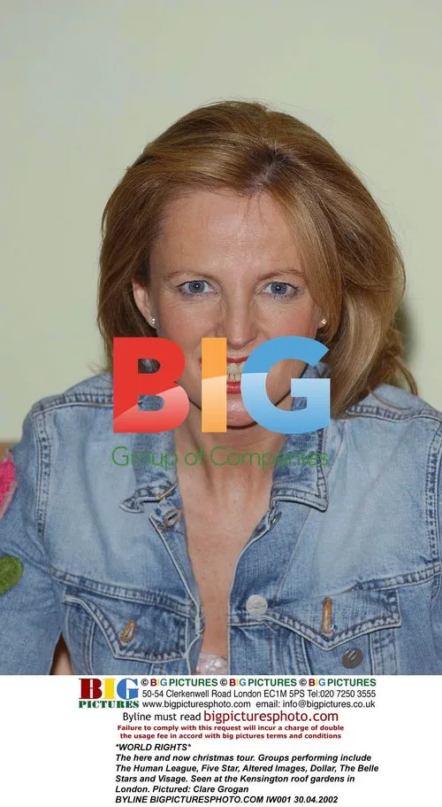 Clare Grogan at The Human League Christmas Tour