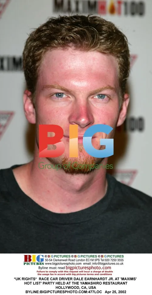 Dale Earnhardt Jr. at Maxims Hot List Party