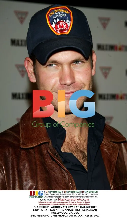 Matt Davis at 'Maxims' Hot List' Party