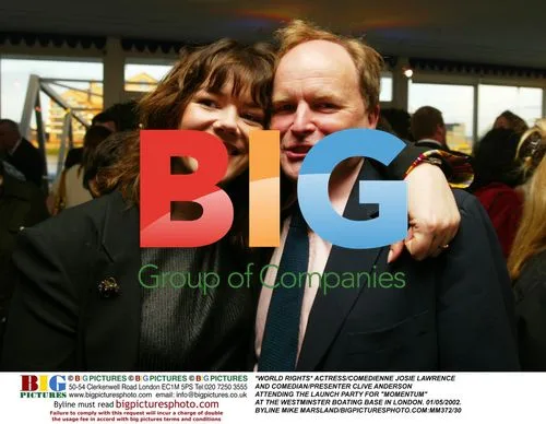 Josie Lawrence & Clive Anderson at 'Momentum' Launch