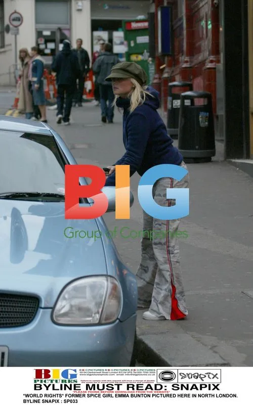 Emma Bunton Spotted in North London