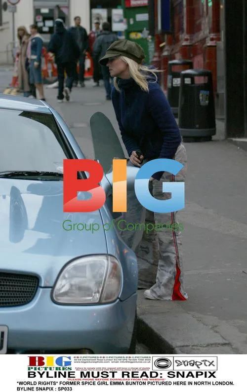 Emma Bunton Pictured in North London