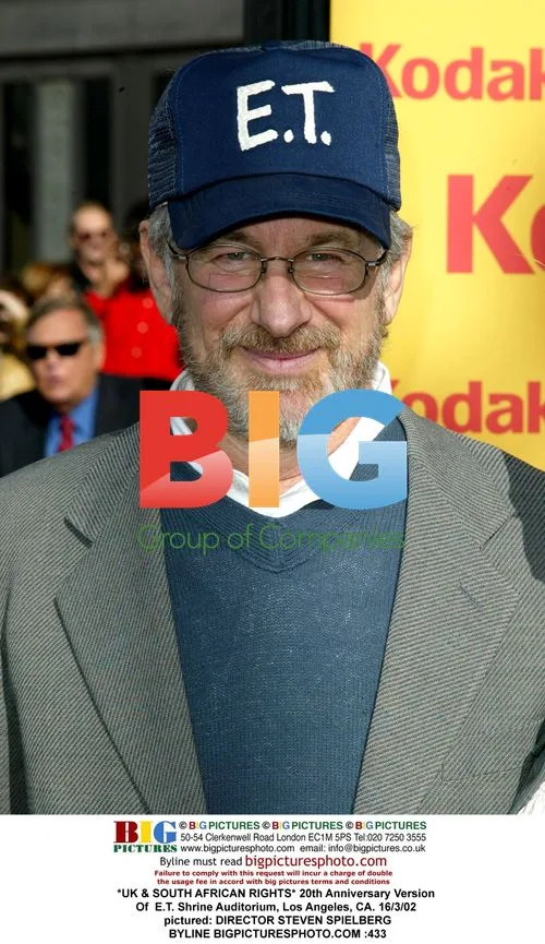 Steven Spielberg at E.T. 20th Anniversary Premiere