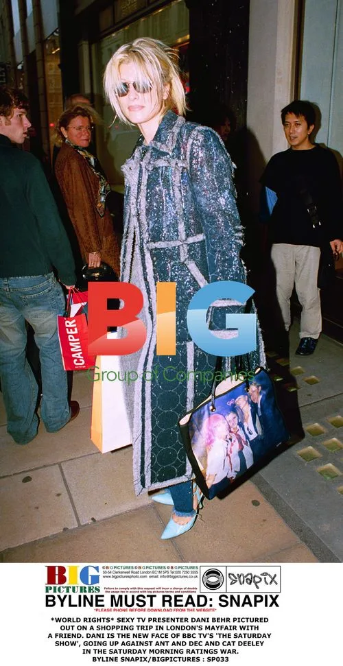 Dani Behr Shopping in London