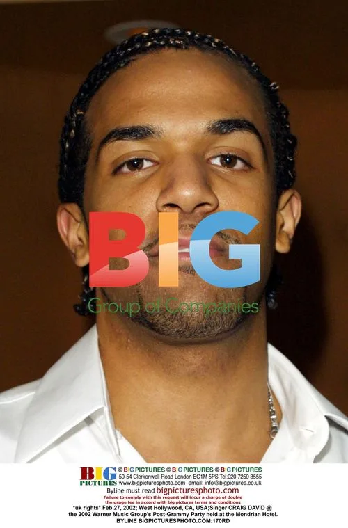Craig David at Warner Music Party
