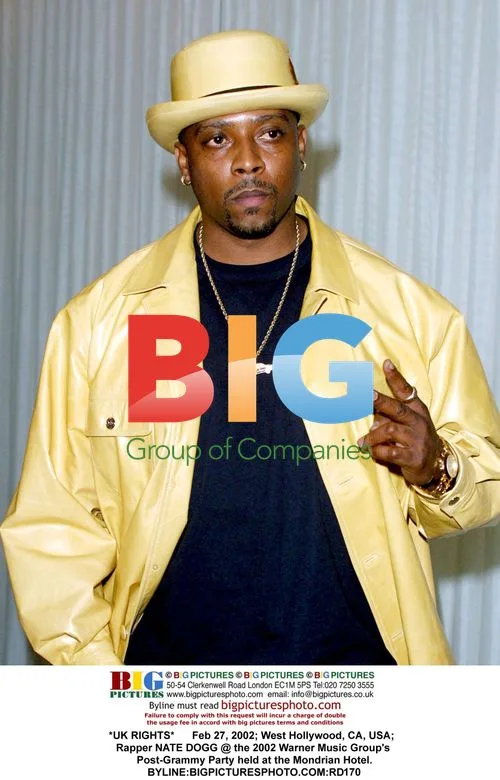 Nate Dogg at 2002 Warner Music Post-Grammy Party